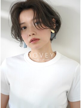 【DOVEY】黒髪×ハンサム×センシュアルショート×女っぽヘア
