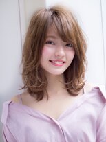 ロンド シャルム 吉祥寺(Lond charme) ロンド吉祥寺【千田大地】大人かわいい斜めバングふわミディ