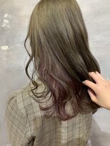 ロア 福岡天神本店(LORE)&nbsp;ハイトーンカラー/ポイントカラー/インナーカラー/nana