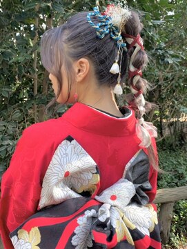 ゼスト パーク(ZEST PARK) 成人式大人気アレンジ【maiko】【zest】【吉祥寺】