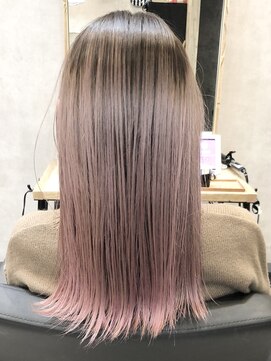 レオクマ(REOKUMA) 薄ピンクシャドールーツ