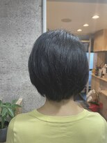 エルド(eld)&nbsp;暗髪大人ショートボブ＊【40 50代におすすめのスタイル】