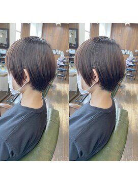 ヘアーサロン リバース(Hair Salon Rebirth) 【防府/Rebirth】ショートストレート