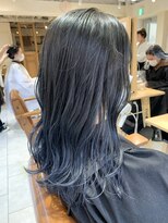 ラボヌール ヘアー エクラ(La Bonheur hair eclat) DARK BLUE