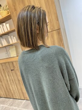 ミイロ(miiro) ボブ／ハイライトカラー