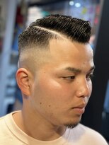 バーバー スタジオ ラフテル(Barber Studio RAFTEL)&nbsp;ハードパートスタイル