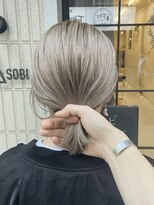 アソビ(Asobi)&nbsp;【2ブリーチ】ミルクティーグレージュ