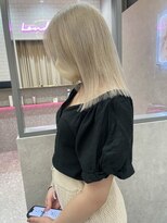 ロンド レア 天神大名店(Lond Le’a)&nbsp;黒染め落としお任せ下さい！福岡大名美容室