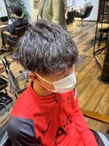 エヌ(n) 波巻きメンズパーマ