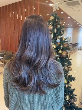 レイフィールド 関店 ロングレイヤー/透け感カラー/オリージュ