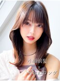 10代20代30代◎大人かわいい小顔韓国ヘアロングくびレイヤー美髪