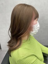 ファイブバイジエクト 堀江(FIVE by The Ect)&nbsp;インナーピンク　ベージュカラー　ミルクティーカラー