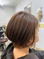 ヘアー アンド ビューティー ザ エフ 西尾店(Hair Beauty the F)&nbsp;ショートボブ