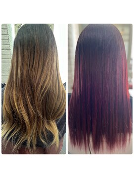 クラン ヘアーアンドスタジオ(CLAN hair & studio) レッドから