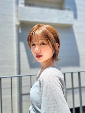 アンバー 池袋(amber) 結べるボブ/ミルクティーベージュ/外ハネ[池袋駅]