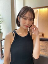 アンバー 池袋(amber)&nbsp;切りっぱなしボブ/美髪/ピンクブラウン[池袋駅]