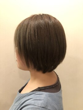 ヘアサロン レゴリス(hair salon REGOLITH) ショートボブ×ナチュラルブラウン