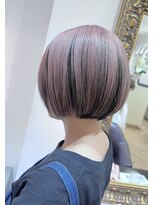 コワファースト  させぼ五番街店(COIFF1RST)&nbsp;ピンクベージュ×アンブレラカラー