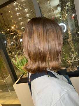 ヘアアンドメイク アース 聖蹟桜ヶ丘店(HAIR&MAKE EARTH) 落ち着いたブラウンカラー