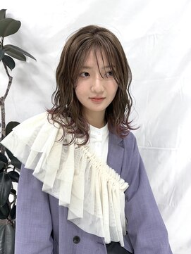 バイエイト(X８) 裾カラーピンク