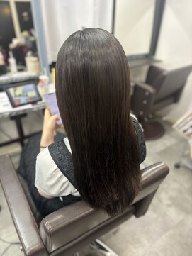 プルエクステのお店ネクスト(NEXT) #プルエクステ#ブラウン#ロングヘアー