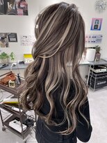 キング 高槻(K!ng)&nbsp;縮毛矯正髪質改善ハイライトレイヤーカット高槻美容室エクステ