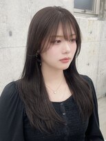 エヌアイ オモテサンドウ(ni omotesando)&nbsp;大人っぽ韓国レイヤーカット/直毛、多毛さんおすすめヘア　上野