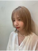 顔まわりウルフ☆