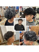 ヘアーズルーム 近鉄八尾(hair's RooM)&nbsp;石田竜也スタイル集(20代30代40代メンズツーブロックパーマ)