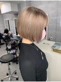 ☆ケアブリーチ　ダブルカラー　ハイライト　イルミナ