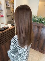 オーバルヘアー(OVAL hair)&nbsp;モカベージュ/ストレートロング