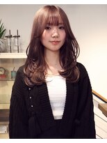 チックタック モーガン モデル(TICK-TOCK MORGAN Model) 【mai】くすみラベンダー×レイヤーロング