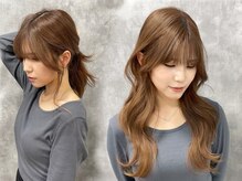 顔まわりカットで一気に韓国感 *[津田沼/津田沼駅/韓国/レイヤーカット/顔周りカット/前髪カット/髪質改善]