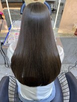 ロンド ボーイ 表参道(Lond BOY)&nbsp;ミニウルフレイヤーカット顔周り前髪韓国ミディアムロング表参道