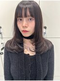 レイヤーカット/ミディアムレイヤー/似合わせカット/前髪カット