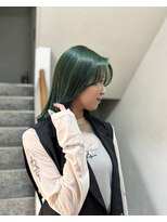 マイルス(MILES)&nbsp;green (ブリーチなしダブルカラー)