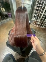 ムーン 仙台一番町店(OON)&nbsp;ミディアムレイヤー/ダークアッシュ/仙台/髪質改善/青葉区一番町