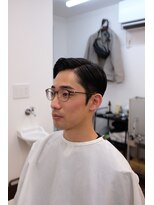 パストアンドニュー(past and new) 七三分け