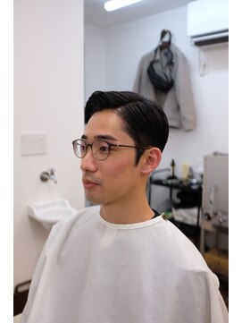 パストアンドニュー(past and new) 七三分け