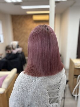 リングバイモアムー(Ring by Moremuu) ブリーチカラーピンクカラーケアブリーチ