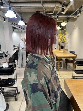 キャロルガーデンズ ボコカ 表参道(Carroll Gardens bococa) red color