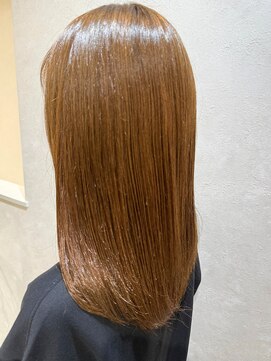 アッシュ 八王子店(Ash) ブリーチ無しミルクティーベージュ/ブリーチ無しカラー