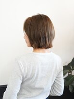 ログ(LOG)&nbsp;外ハネボブ◎ナチュラルブラウ◎高松