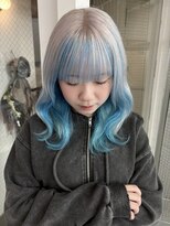 カシェル(cashel)&nbsp;アンブレラカラー/水色カラー/ホワイトカラー