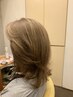 長期来店限定ヘアーカラー・カット&メリ・ラリストリートメント☆¥13,000~