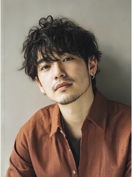 マッシュ×シャドウパーマ