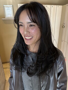 外国人風ふわふわハイレイヤー