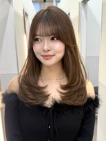 パルス ヨコハマ(PULSE yokohama)&nbsp;ショコラブラウン韓国レイヤーカット