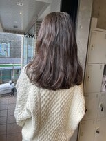 エインアンリー 明治神宮前(AIN.ANLY.)&nbsp;ミディアムパーマ、ニュアンスパーマ、パーマゆるめ、