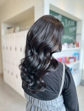 リセテラス (Lycee terrace) 【地毛風カラー】ブルーブラック